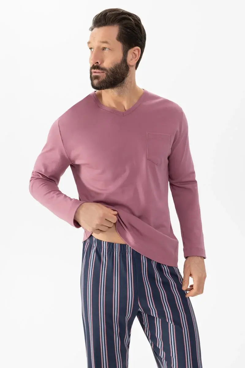 Merxx Anzug Lang Serie Rose Stripe