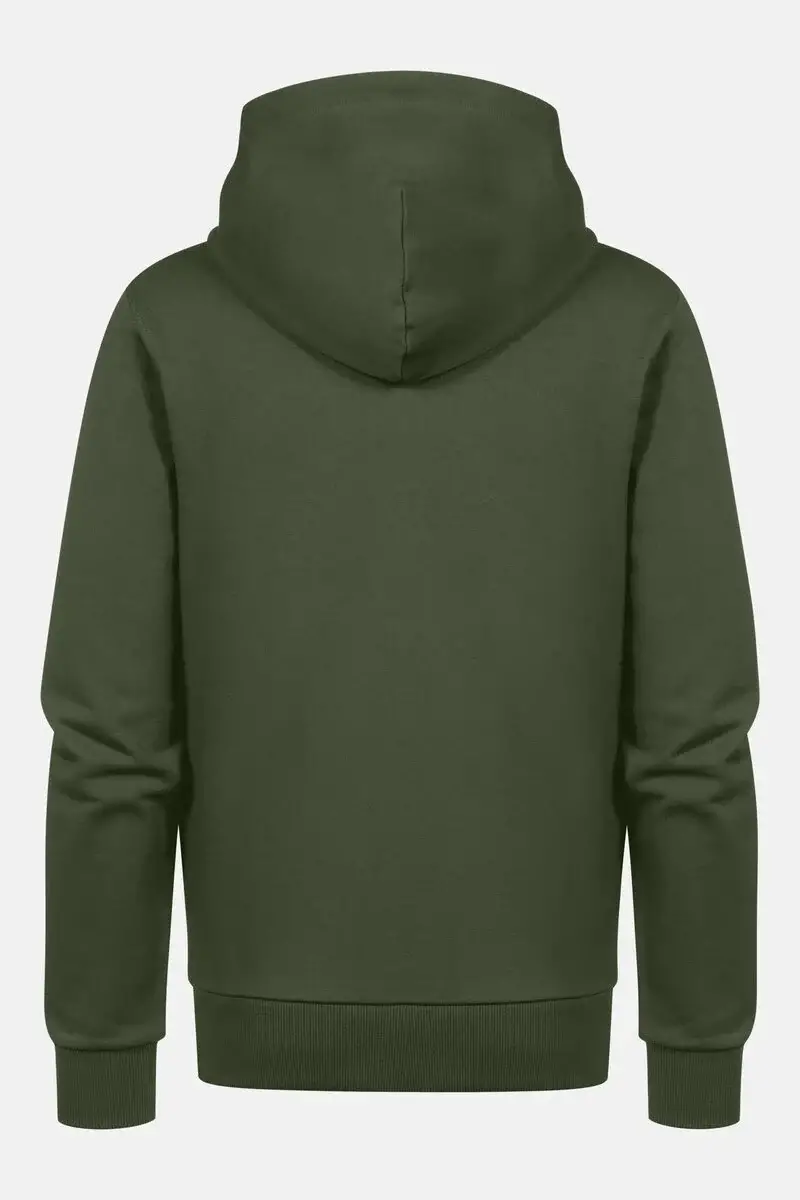 Merxx Hoodie-Sweatjacke Serie Felpa Cotone