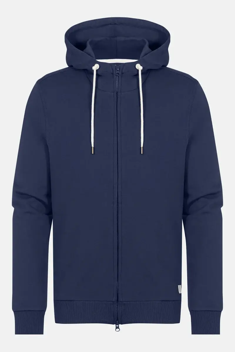 Merxx Hoodie-Sweatjacke Serie Felpa Cotone