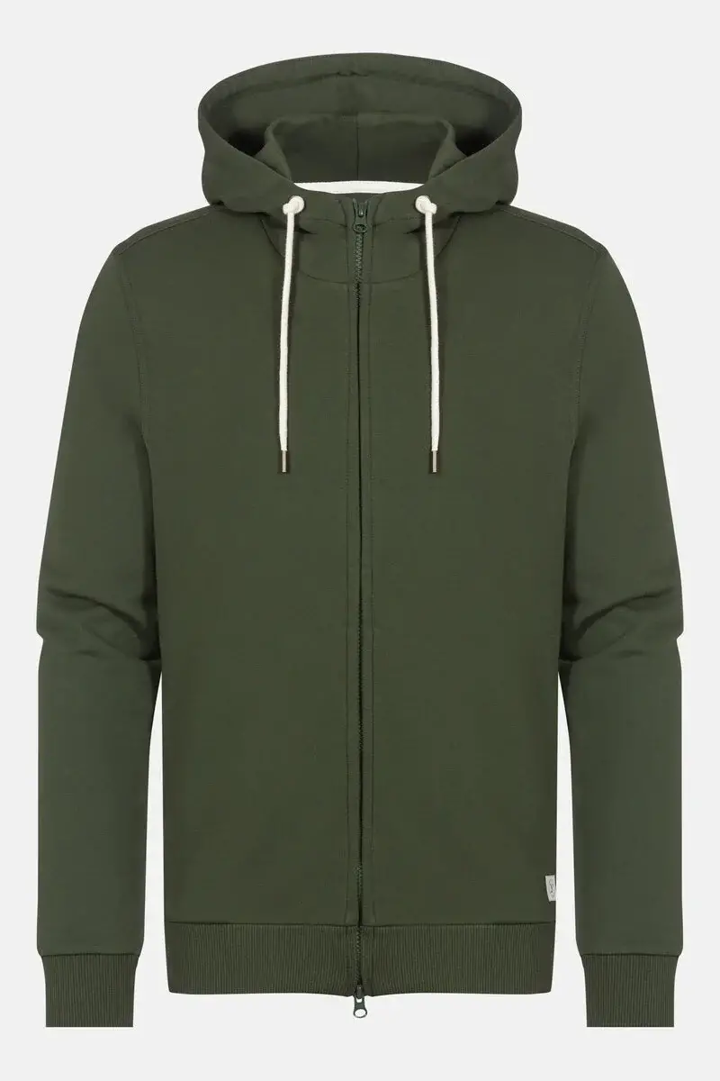 Merxx Hoodie-Sweatjacke Serie Felpa Cotone