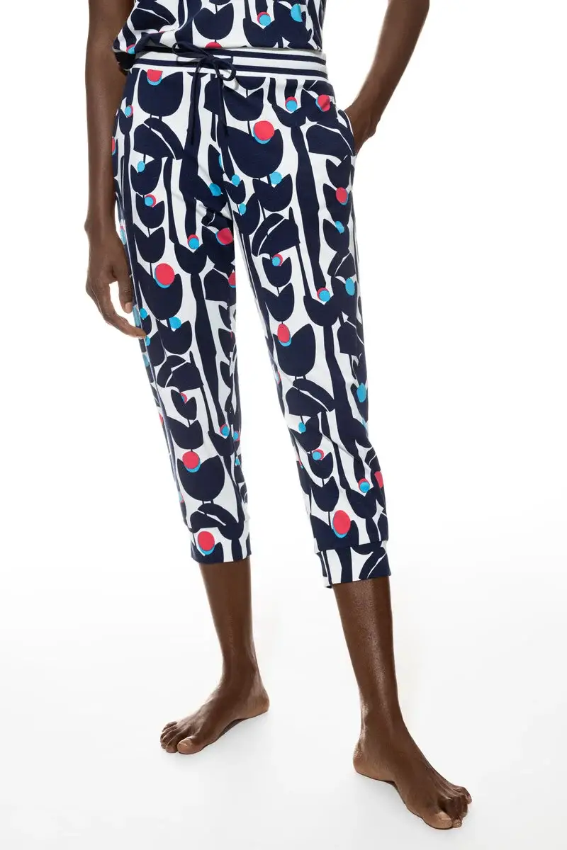 Merxx Hose in 3/4-Länge Serie Flower Jungle