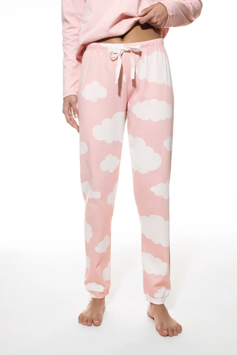 Merxx Hose lang Serie Clouds