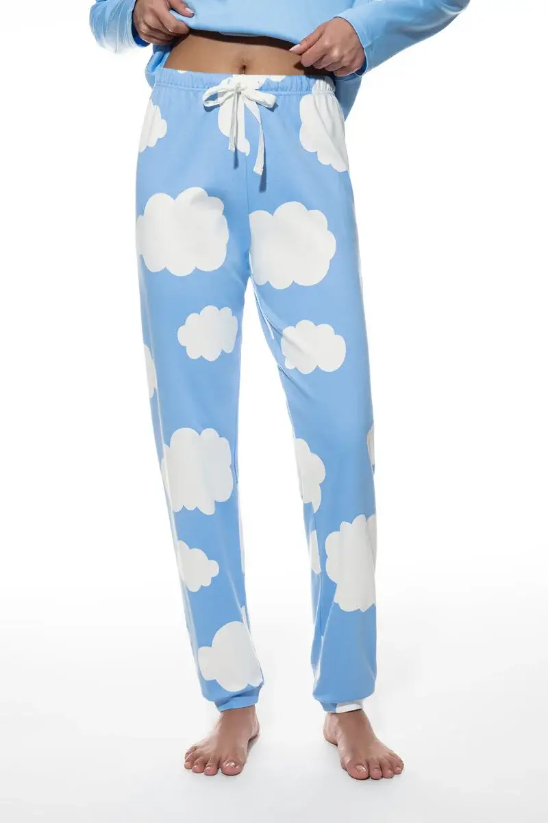 Merxx Hose lang Serie Clouds
