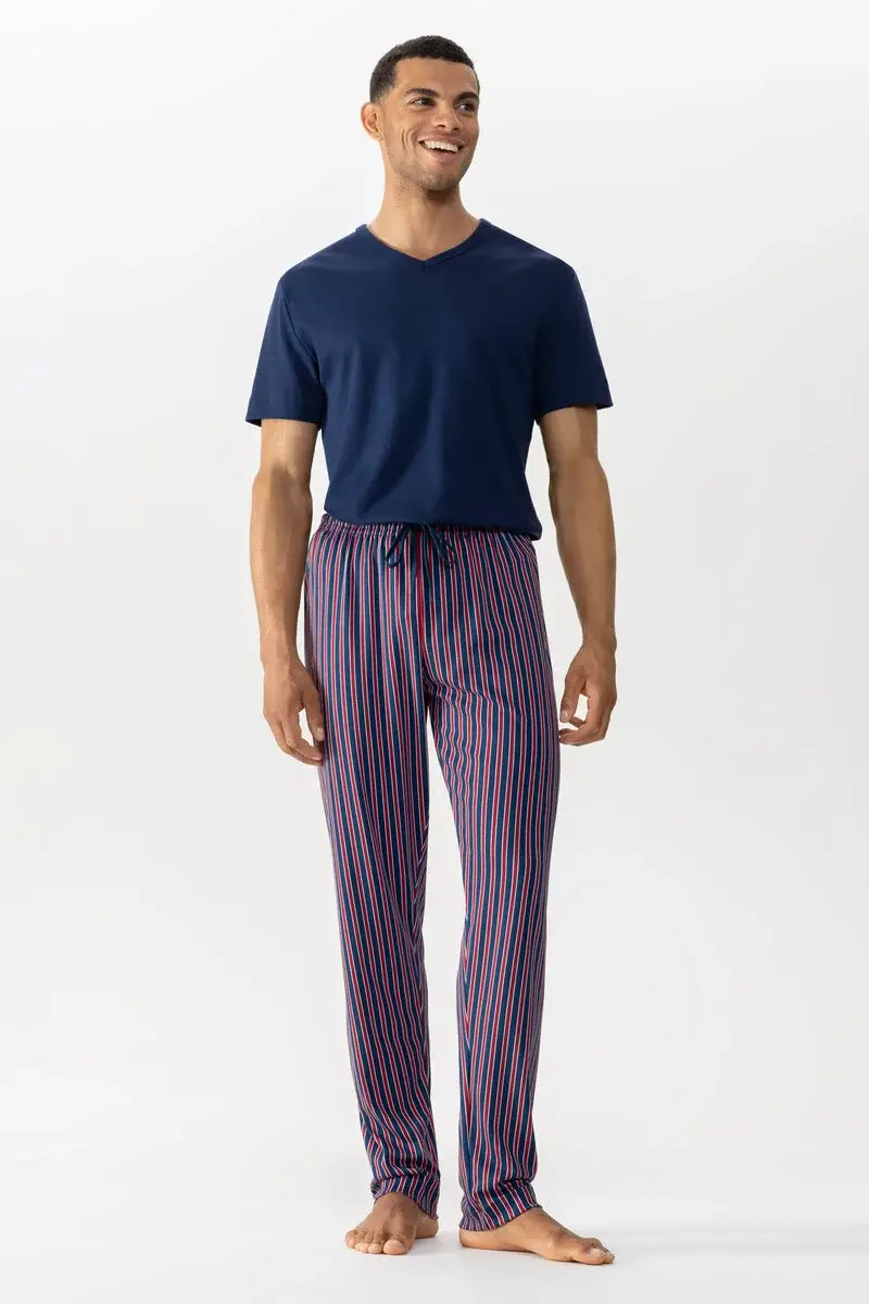 Merxx Hose lang Serie Graphic Stripes