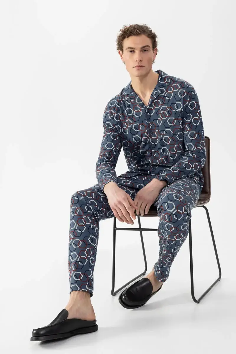 Merxx Lange Hose Serie Hexagon Mix