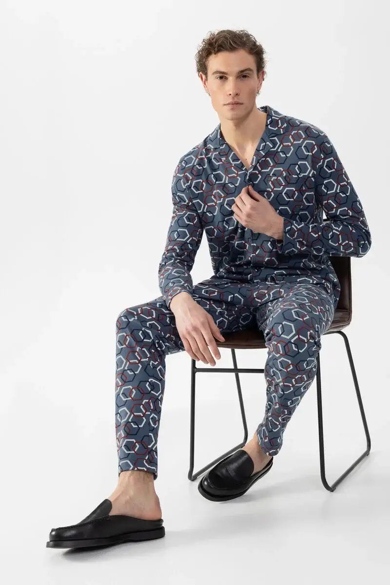 Merxx Lange Hose Serie Hexagon Mix