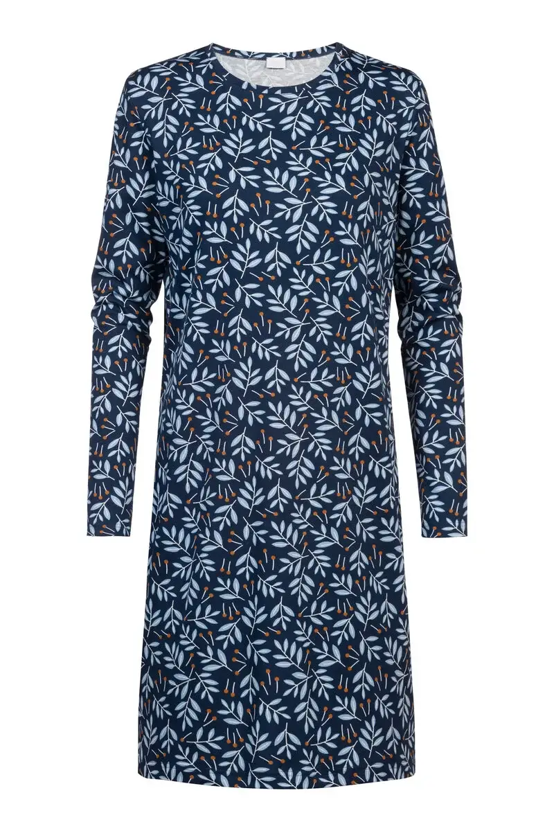 Merxx Nachthemd Langarm Serie Branches