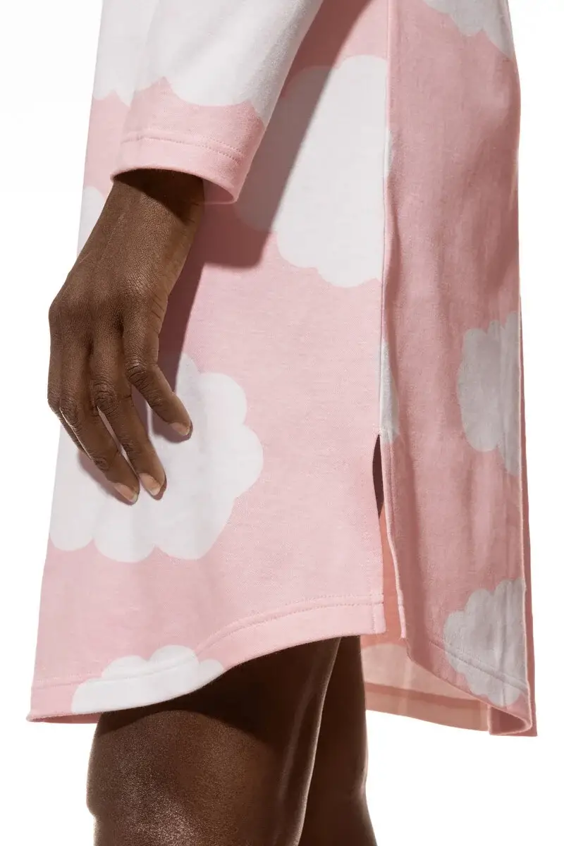 Merxx Nachthemd Langarm Serie Clouds