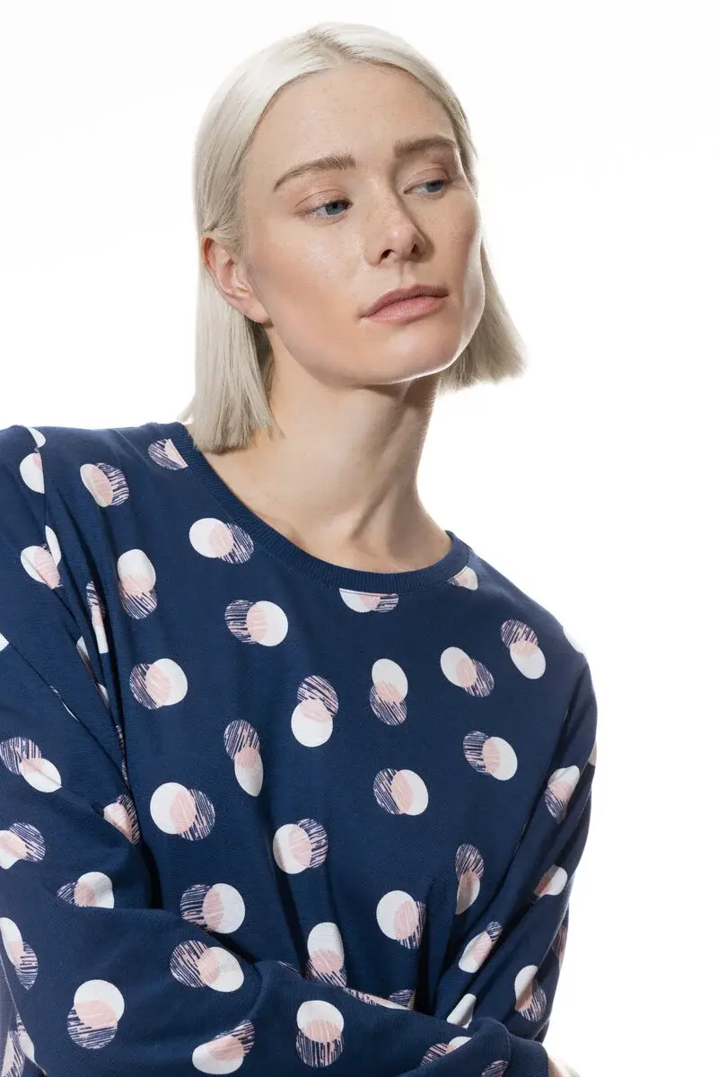 Merxx Nachthemd Serie Scribbled Dots