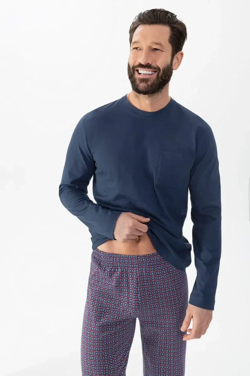 Merxx Schlafanzug Serie Red Tile