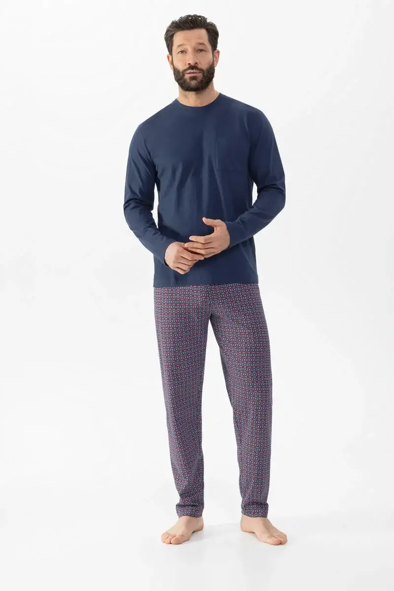 Merxx Schlafanzug Serie Red Tile