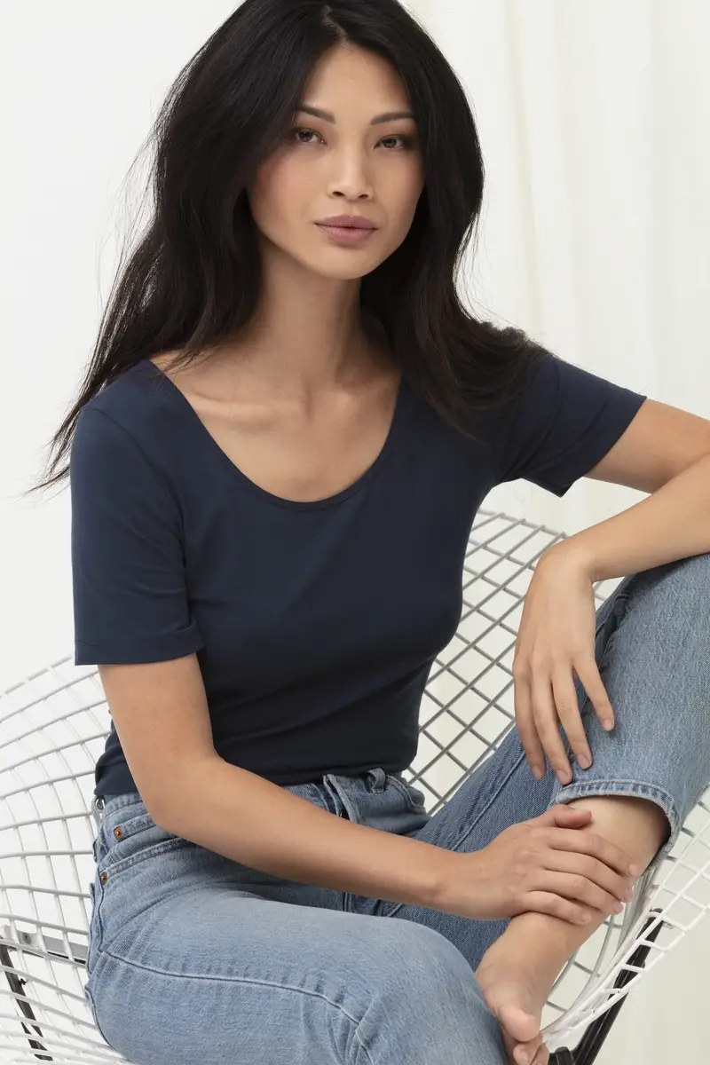 Merxx Shirt Kurzarm Serie Cotton Pure