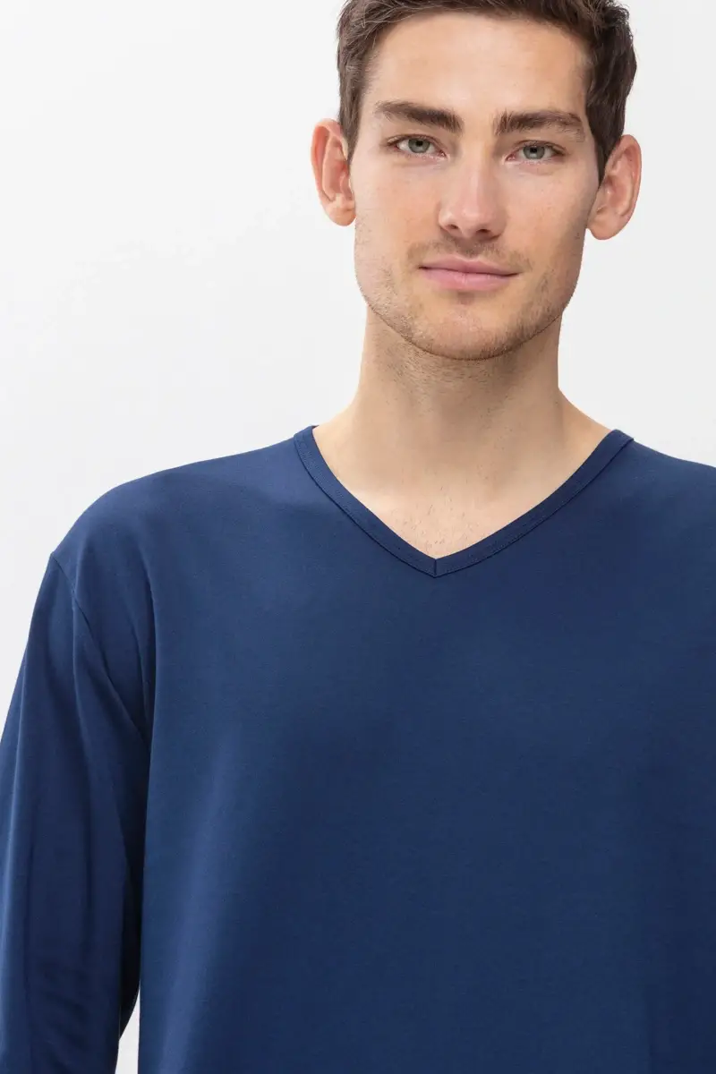 Merxx Shirt Langarm Serie Melton