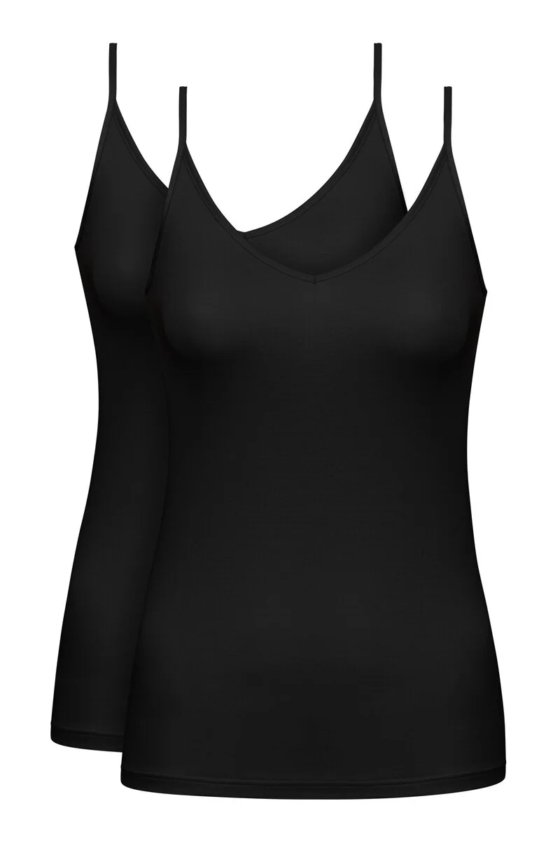 Merxx Spaghetti-Top | Doppelpack Serie Pure Sense