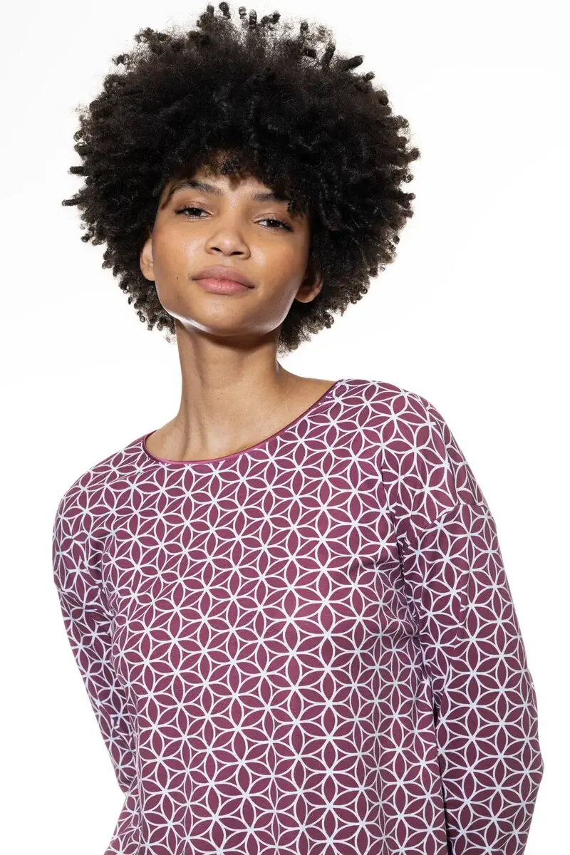 Merxx T-Shirt Langarm Serie Modern Mosaic