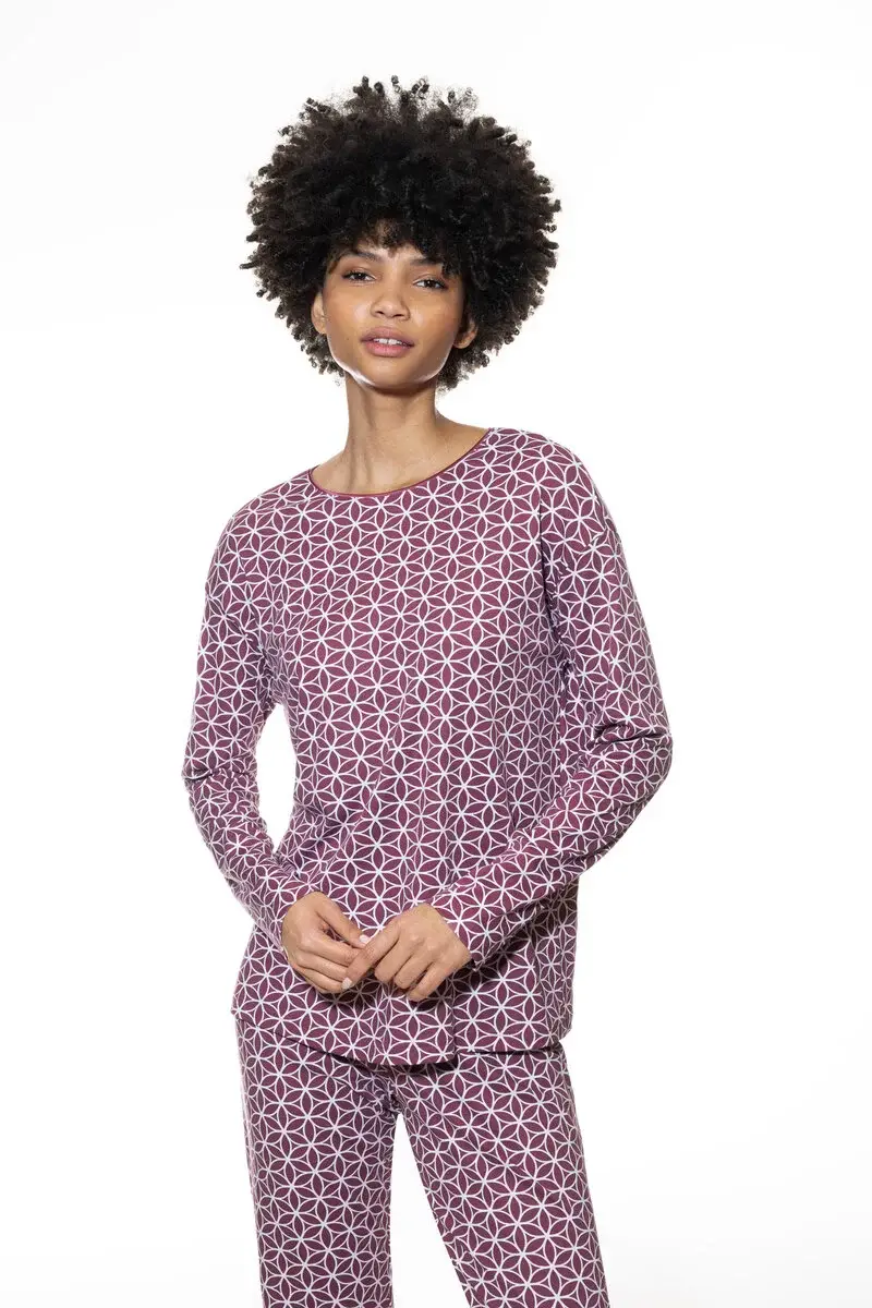 Merxx T-Shirt langarm Serie Modern Mosaic