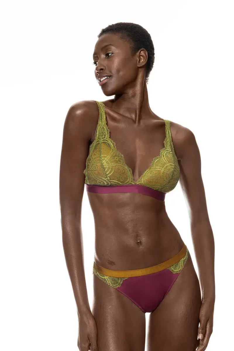 Merxx Triangle-BH Bralette Serie Poetry Fame