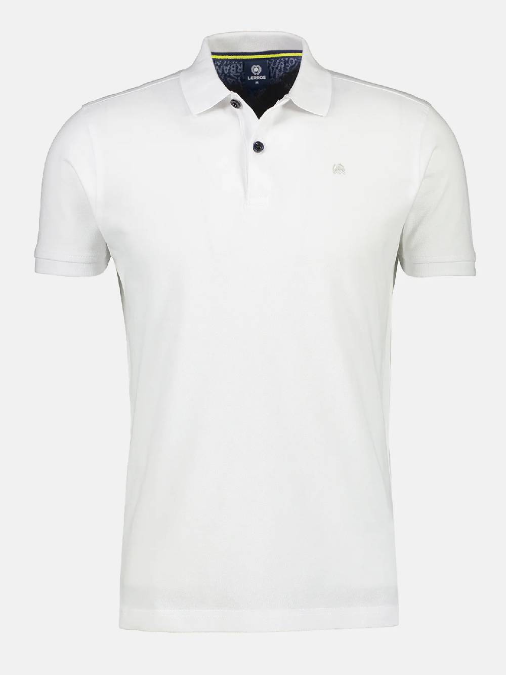 Lerros 2003200 BASIC POLOSHIRT EN PIQUÉKWALITEIT (100 WHITE)