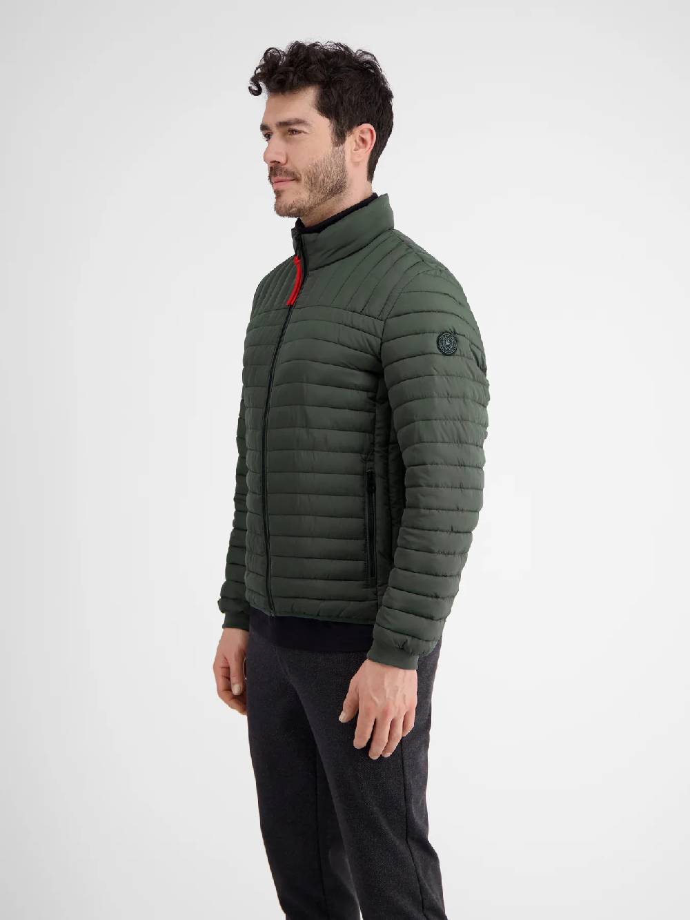 Lerros 2007040 LICHTGEWICHT BLOUSON (618 MINERAL GREEN MELANGE)