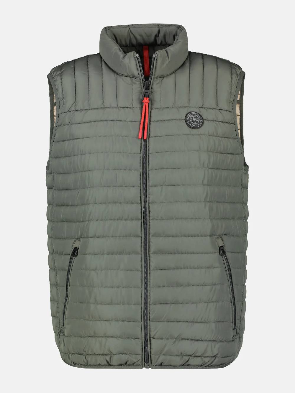 Lerros 2007341 LICHTGEWICHT VEST (618 MINERAL GREEN MELANGE)