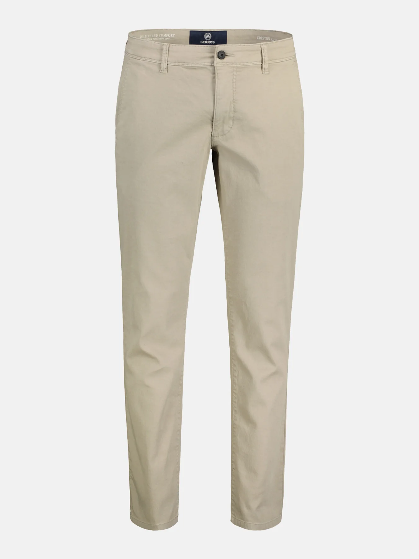 Lerros 2009166 CHINO MICROSTRUCTUUR SLIM FIT (707 SOFT STONE)