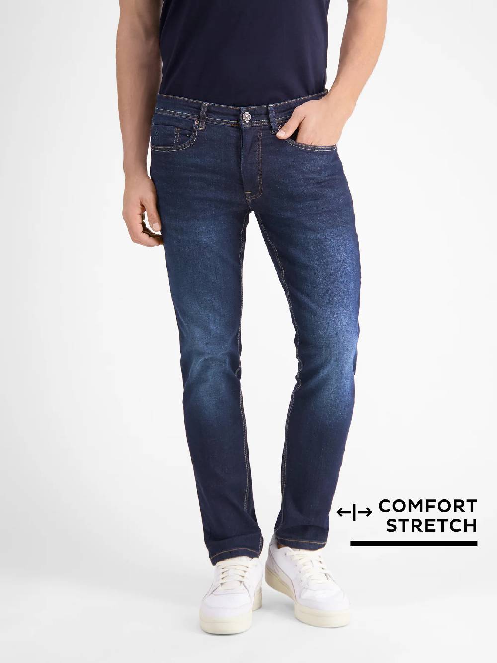 Lerros 2009320 CONLIN STRETCHDENIM SLIM FIT (495 DARK BLUE)