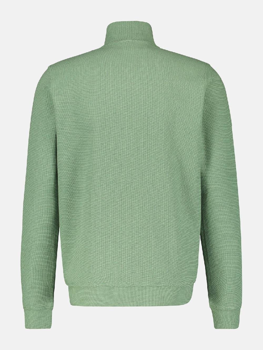 Lerros 23D4503 GESTRUCTUREERD SWEATJACK (612 SAGE GREEN)