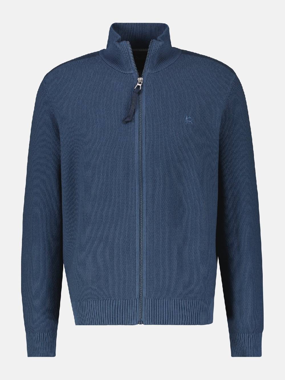 Lerros 23D5503 VEST MET OPSTAANDE KRAAG (448 STORM BLUE)