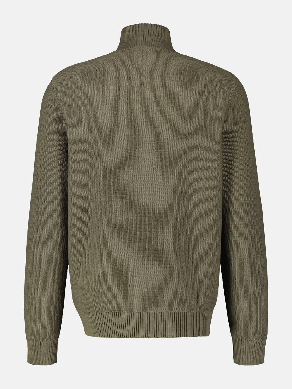 Lerros 23D5503 VEST MET OPSTAANDE KRAAG (659 AGED OLIVE)
