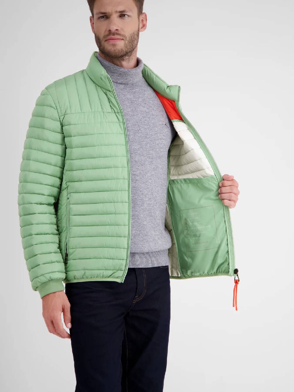 Lerros 23D7040 LICHTGEWICHT GEWATTEERD JACK (612 SAGE GREEN)