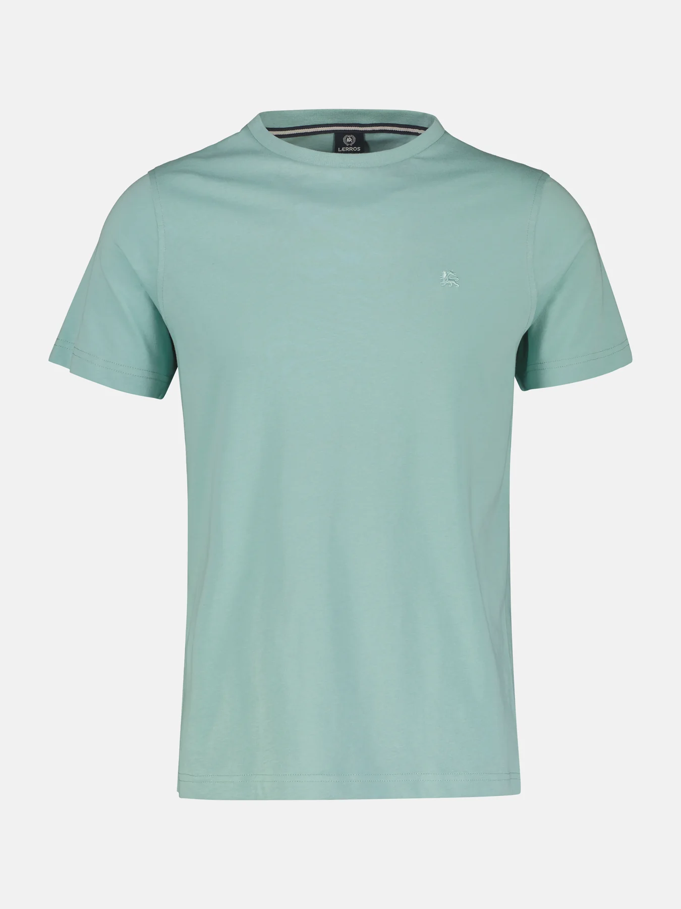 Lerros 2423000 EFFEN BASIC T-SHIRT LOGOSTEEK (622 COASTAL SEA BLUE)