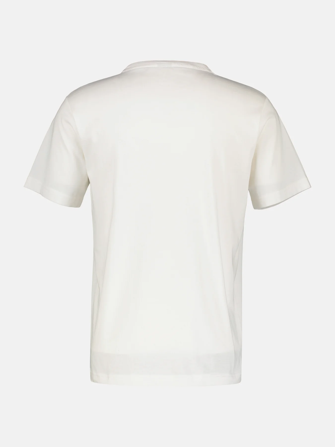 Lerros 2423005 EFFEN T-SHIRT PRINT OP DE BORST (103 BROKEN WHITE)
