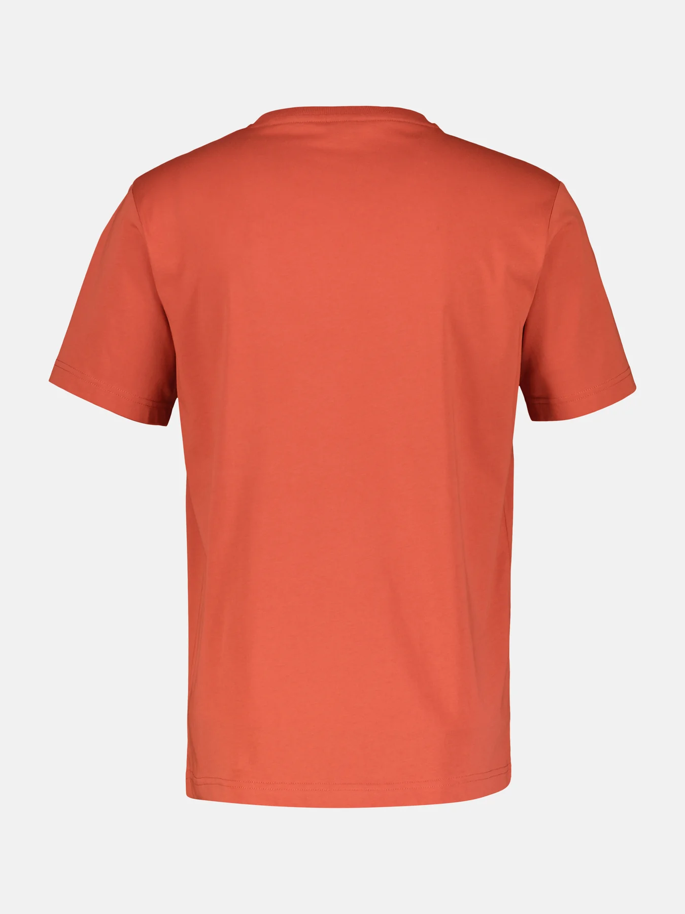 Lerros 2423005 EFFEN T-SHIRT PRINT OP DE BORST (327 DEEP CORAL RED)