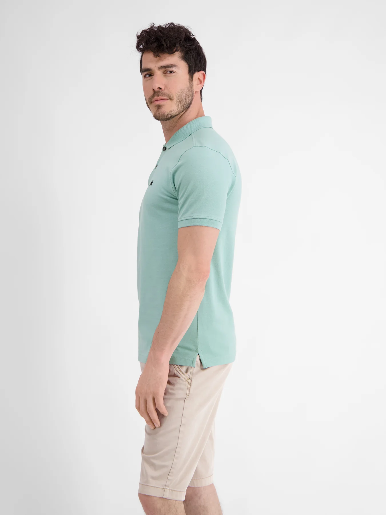 Lerros 2423200 BASIS POLOSHIRT (622 COASTAL SEA BLUE)