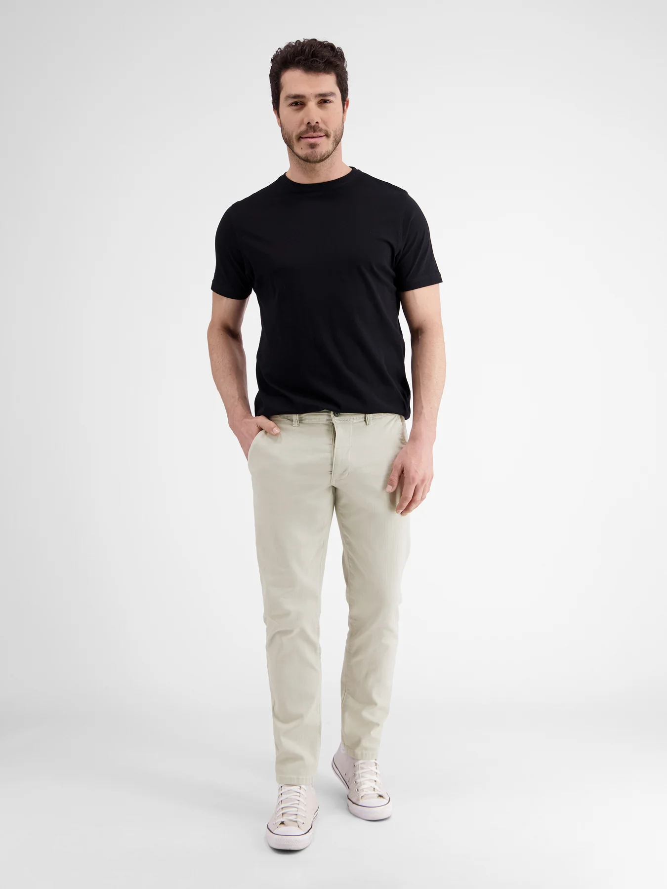 Lerros 2429114 CHINO IN HYPERFLEX STRETCHKWALITEIT (203 STONE)