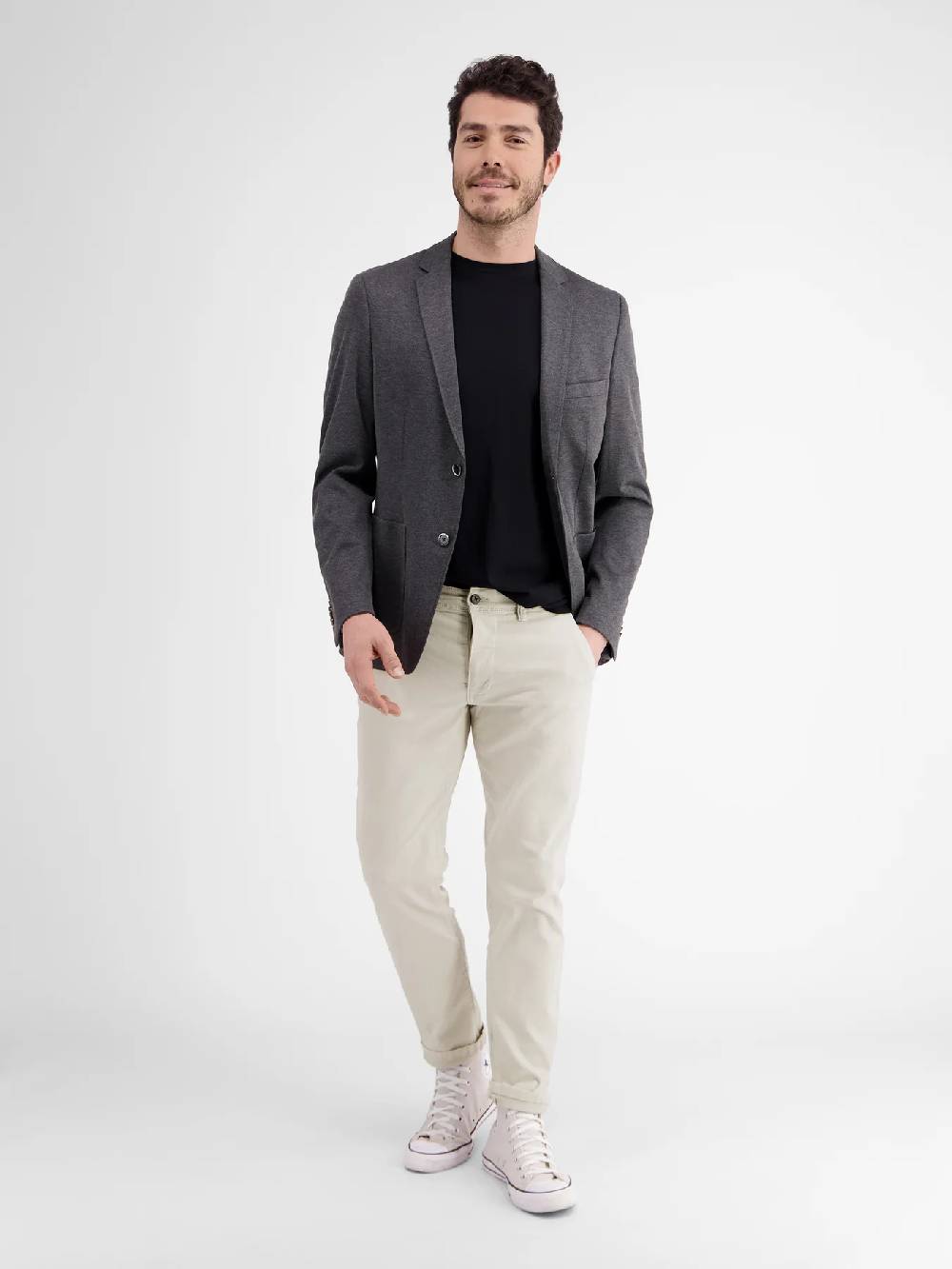 Lerros 2429114 CHINO IN HYPERFLEX STRETCHKWALITEIT (203 STONE)