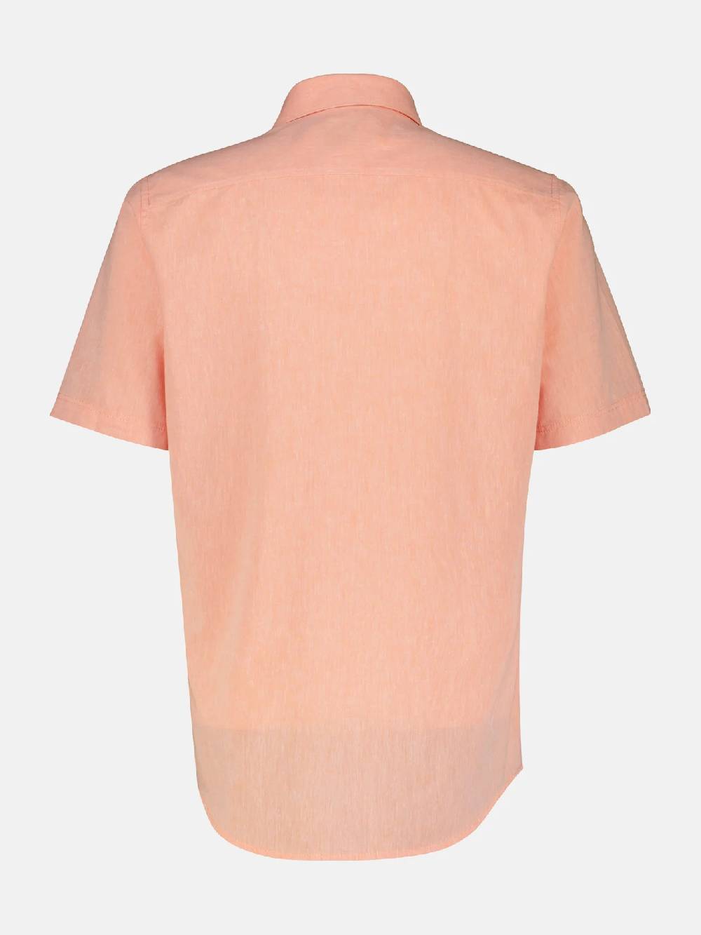 Lerros 2442010 CASUAL KATOENEN LINNEN OVERHEMD (927 MELLOW PEACH)
