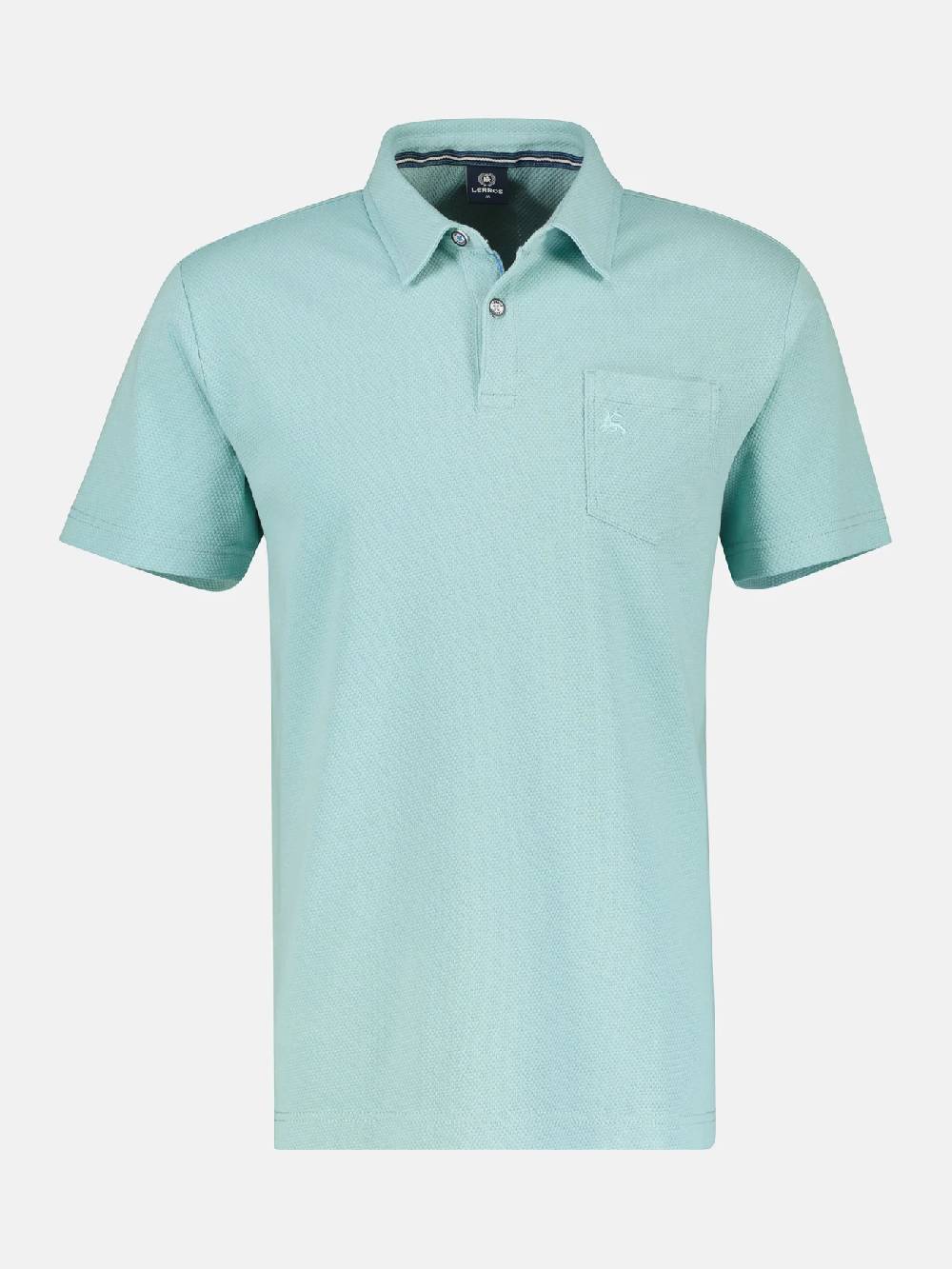 Lerros 2443204 POLOSHIRT IN SPORTIEVE WAFELPIQUÉKWALITEIT (622 COASTAL SEA BLUE)