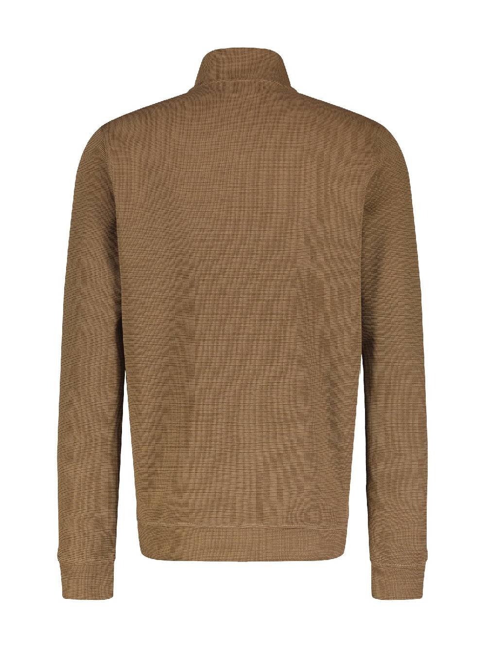 Lerros 2484402 K11 Sweatshirt/Troyer/Rh/V-Neck (729 Bold Camel)