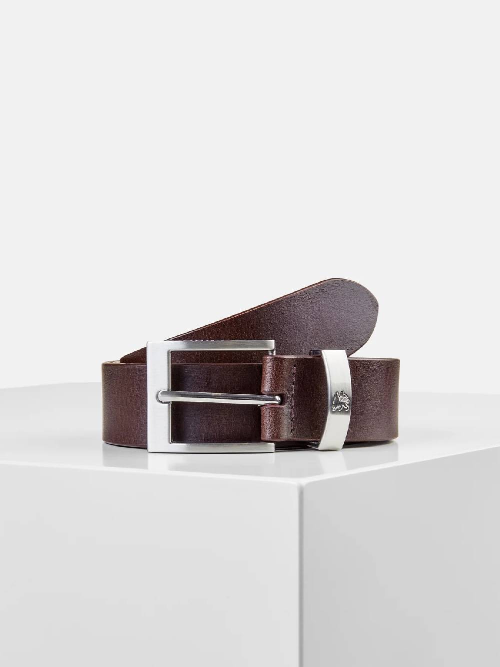 Lerros 5003007 RIEM MET METALEN ELEMENTEN (780 DARK BROWN)