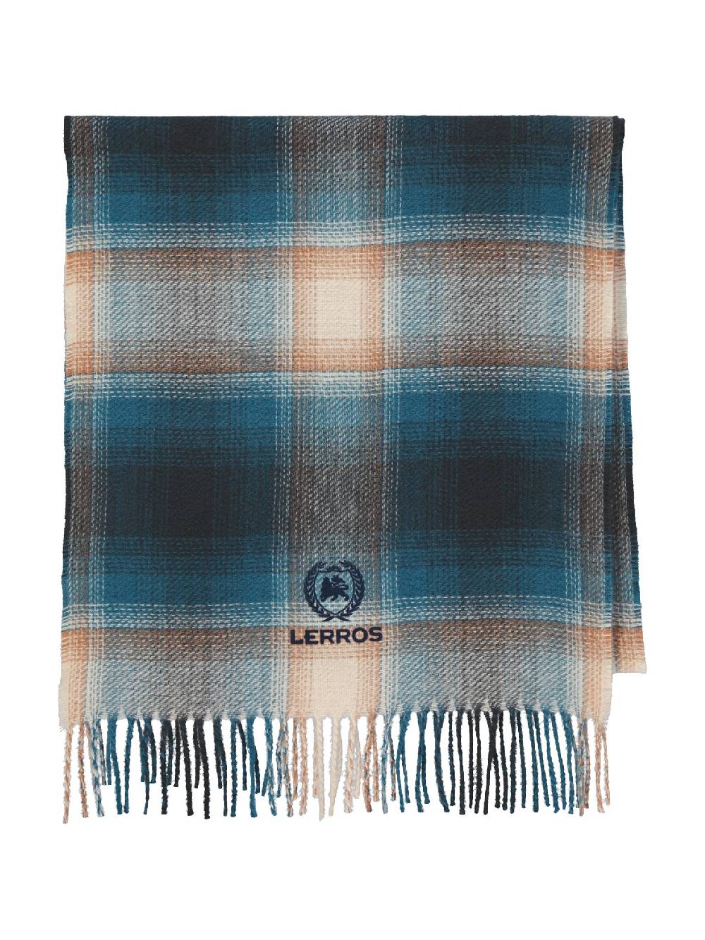 Lerros 5491028 A10 Schal Gewebt/Konfektioniert (466 Frosted Blue)