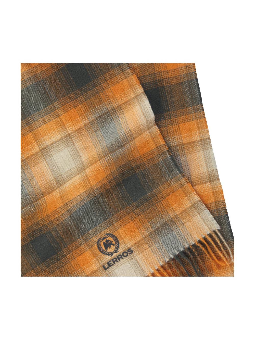 Lerros 5491028 A10 Schal Gewebt/Konfektioniert (948 Pumpkin Orange)