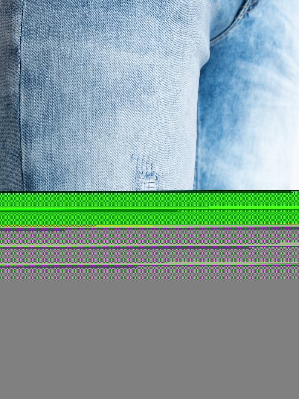 Petrol BLIZZARD DENIM SHORT RELAXED FIT M-1040-SHO003 (light Indigo 5713)