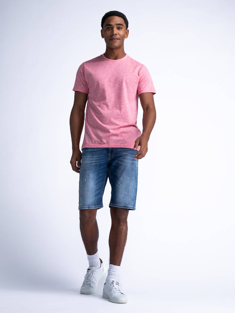 Petrol BLIZZARD DENIM SHORT RELAXED FIT M-1040-SHO003 (medium Stone 5755)