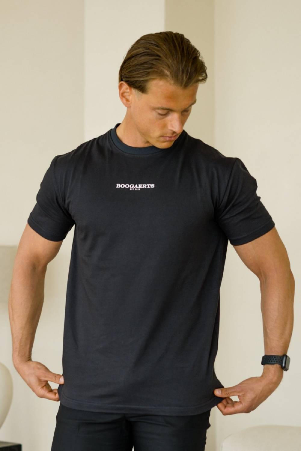 Boogaerts MAX PREMIUM T-SHIRT BLACK