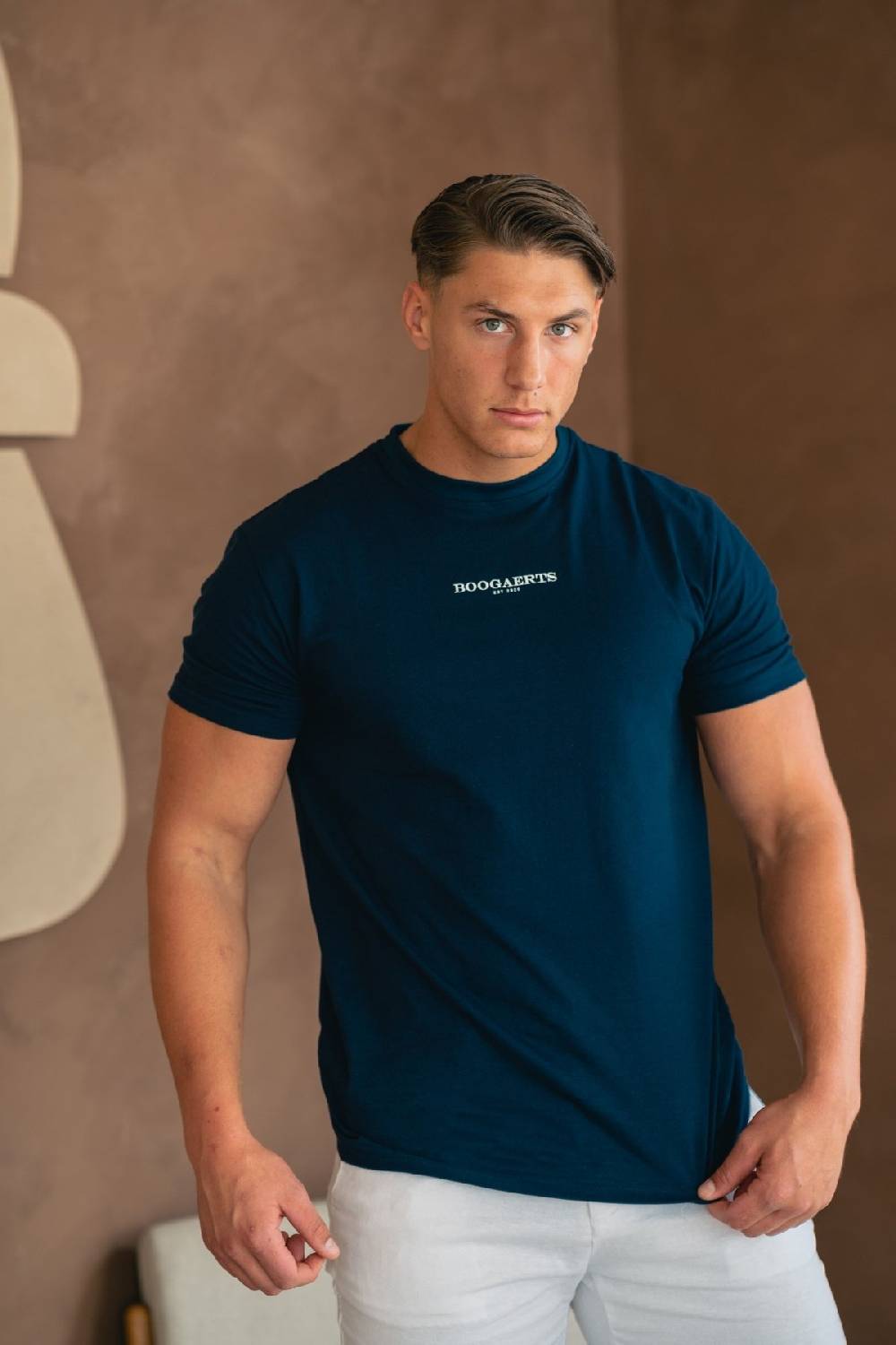 Boogaerts MAX PREMIUM T-SHIRT NAVY Boogaerts MAX PREMIUM T-SHIRT NAVY