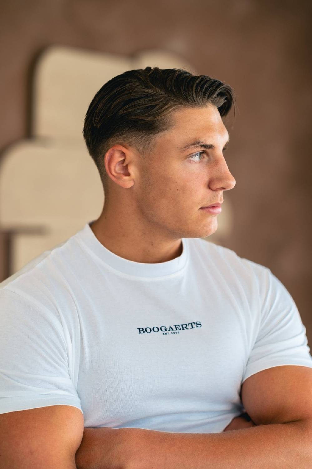 Boogaerts MAX PREMIUM T-SHIRT WHITE