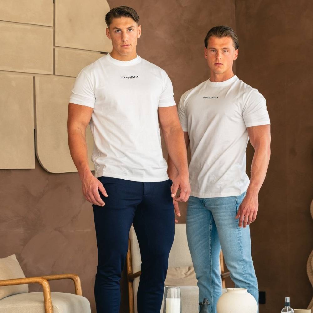 Boogaerts MAX PREMIUM T-SHIRT WHITE