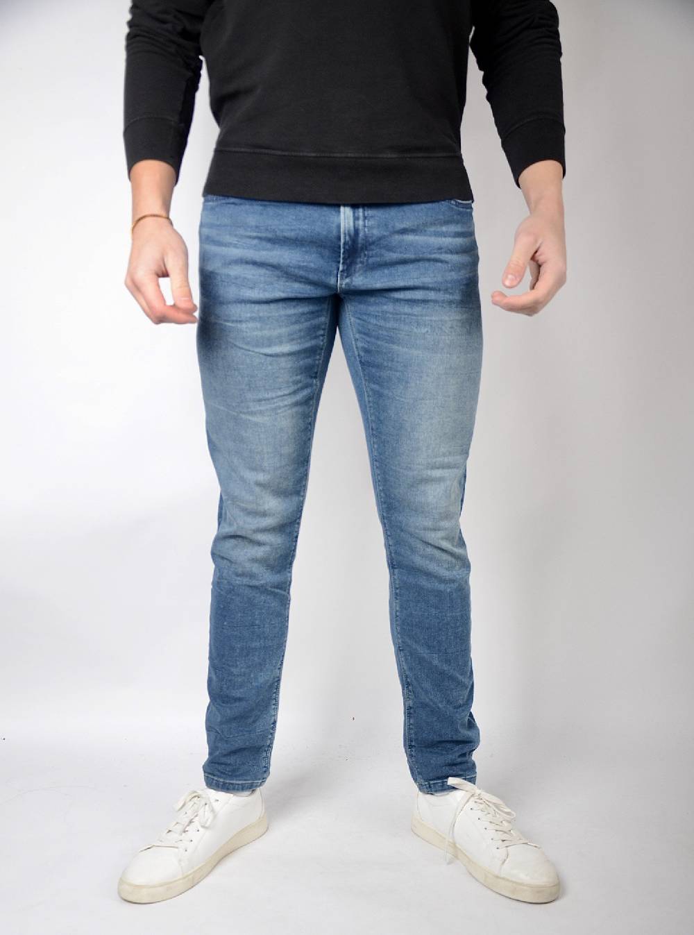 Cars Jeans ANCONA JOG Tapered Vintage Blue (08)