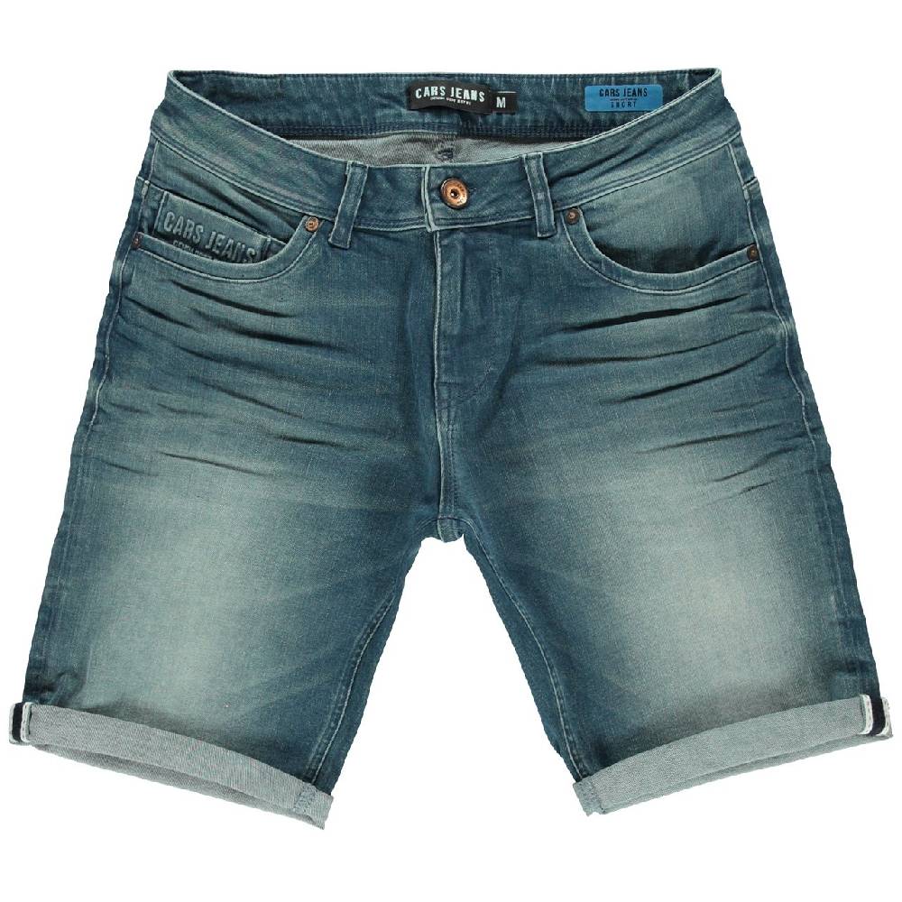 Cars Jeans BARCKS SHORT DEN LION BLUE